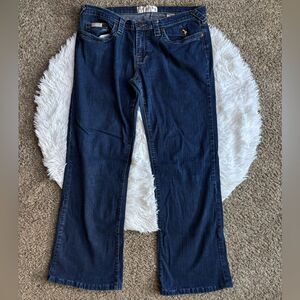 Baby Phat Jeans HEMMED Womens 11 Waist Size 34‎